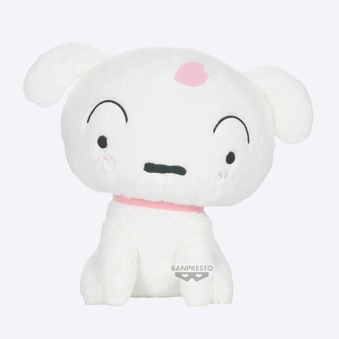 반프레스토 메차모후굿 짱구는 못말려 봉제인형 흰둥이 -꽃비 버전-